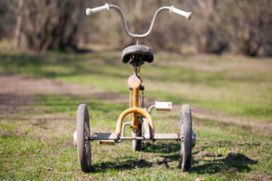 42297292 - vintage kids tricycle